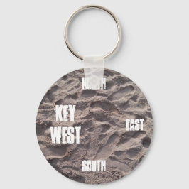 Florida Nycklar Nyckel Väster Compass Sand Beach K Nyckelring