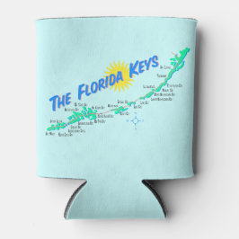 Florida Nycklar retro karta namn