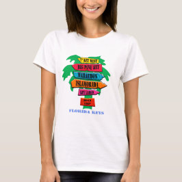 Florida Nycklar Road Sign Tee Shirt