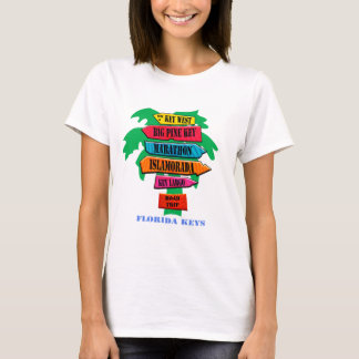 Florida Nycklar Road Sign Tee Shirt