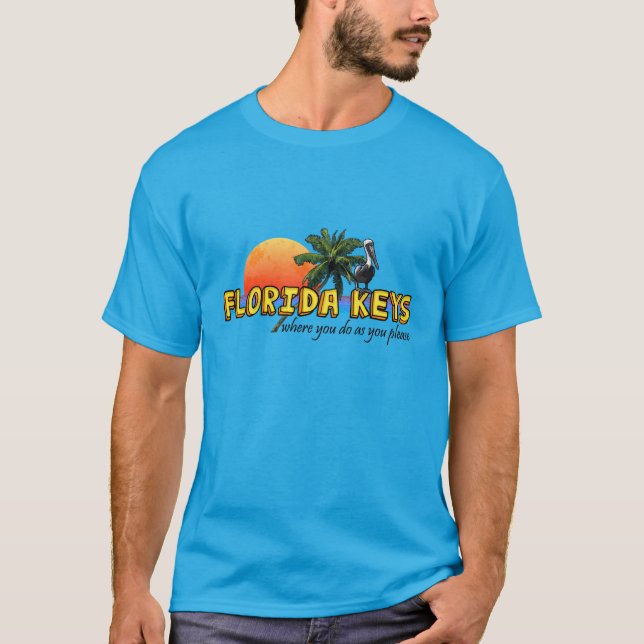 Florida Nycklar Tee Shirt (Framsida)