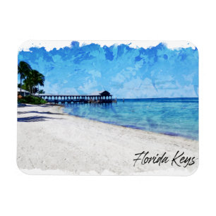 Florida Nycklar Tropical Magnet