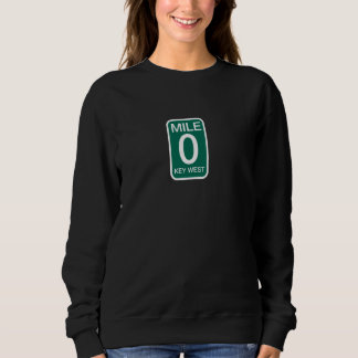 Florida Nycklar US Highway Mile 0 Nyckel Väster T Shirt