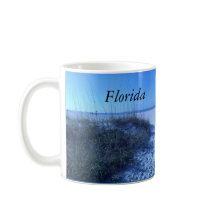 FLORIDA OCEAN BEACH COFFEE MUGG