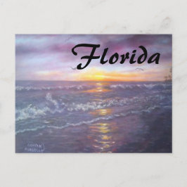 FLORIDA OCEAN POSTCARD HELG VYKORT