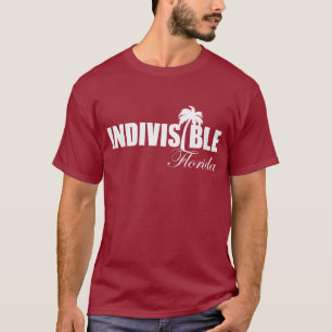 FLORIDA odelbara manar t-skjorta vit logotyp Tee