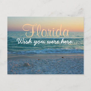 Florida - önskar att du var här vykort