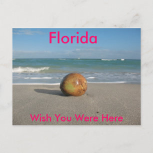 FLORIDA, önskar att du var här, vykort