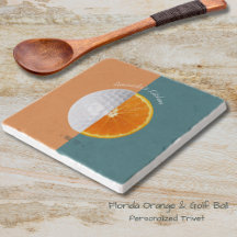 Florida Orange Golf Boll