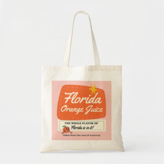Florida Orange Juice Tote Tygkasse