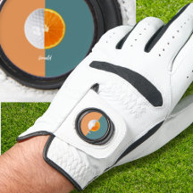 Florida Orange och Golf Boll
