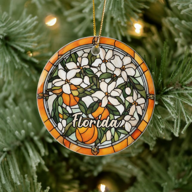 Florida Oranges Ornament (Träd)