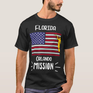 Florida Orlando Mormon LDS Uppdrag missionär T Shirt