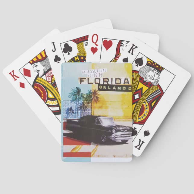 Florida Orlando Spelkort (Baksidan)