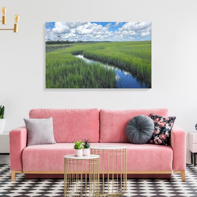 Florida Palencia Wetlands Photograph Canvas (Insitu (Vardagsrum))