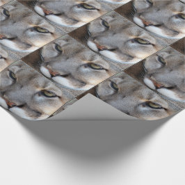 Florida panter som slår in papper (4071) (gränsen) presentpapper