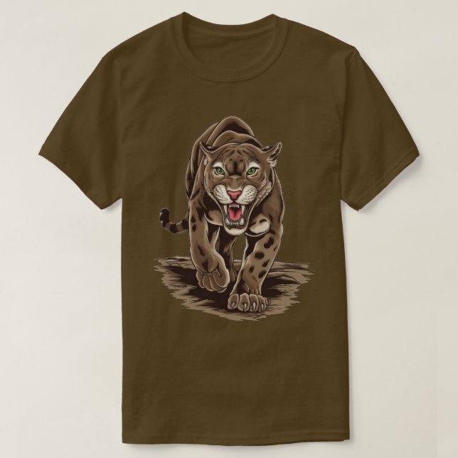 Florida Panther T Shirt (Design framsida)