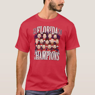 Florida Panthers Stanley Cup-mästare 2024 T Shirt