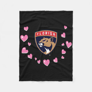 Florida Panthers Valentine Kärlek Nhl Officiellt L Fleecefilt