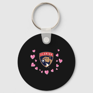 Florida Panthers Valentine kärlek Nhl officiellt l Nyckelring