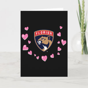 Florida Panthers Valentine Love Nhl Officiellt Lic Kort