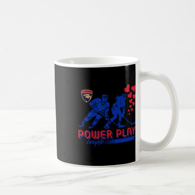 Florida Panthers Valentine Power Play Par Nhl  Kaffemugg (Höger)