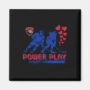 Florida Panthers Valentine Power Play Par Nhl Magnet