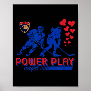 Florida Panthers Valentine Power Play Par Nhl Poster