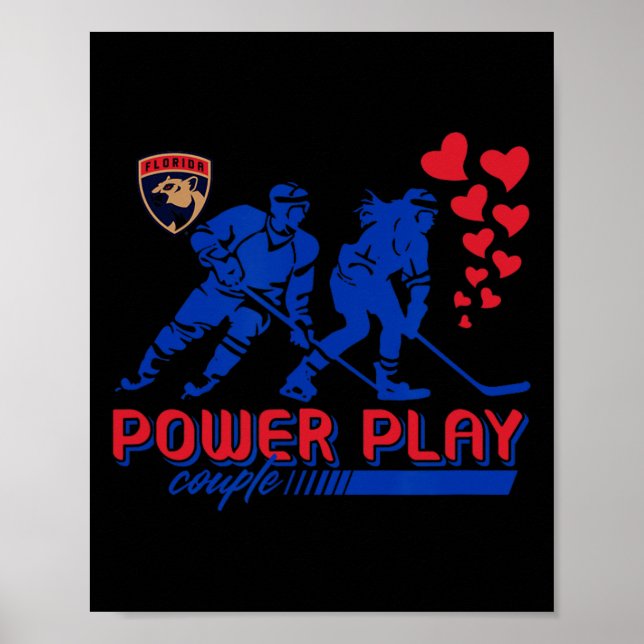 Florida Panthers Valentine Power Play Par Nhl  Poster (Framsidan)