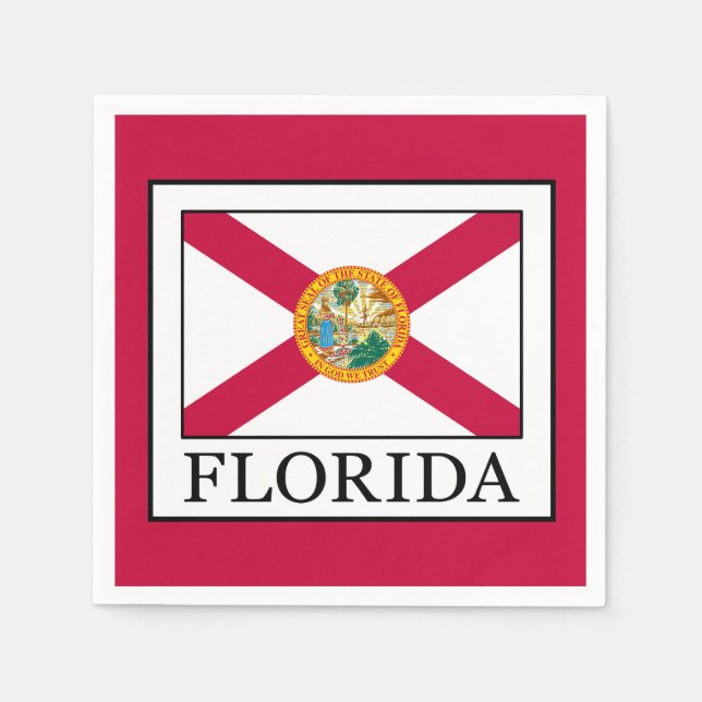 Florida Pappersservett (Framsidan)