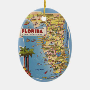 Florida Paradise Anpassningsbar Ornament