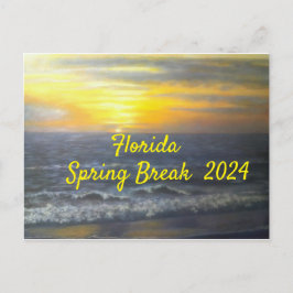 "FLORIDA PÅSKLOV POSTCARD 2024 VYKORT