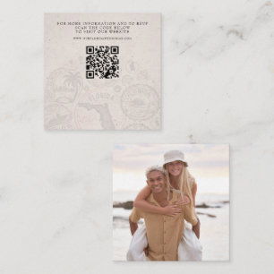 Florida Passport Bröllop QR Tilläggskort