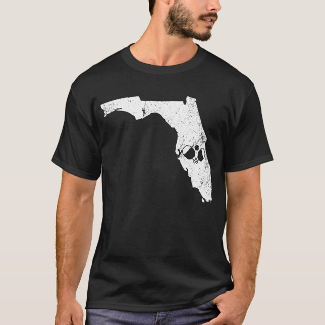 Florida Pickleball skjortaPickleball gåvor T Shirt (Framsida)