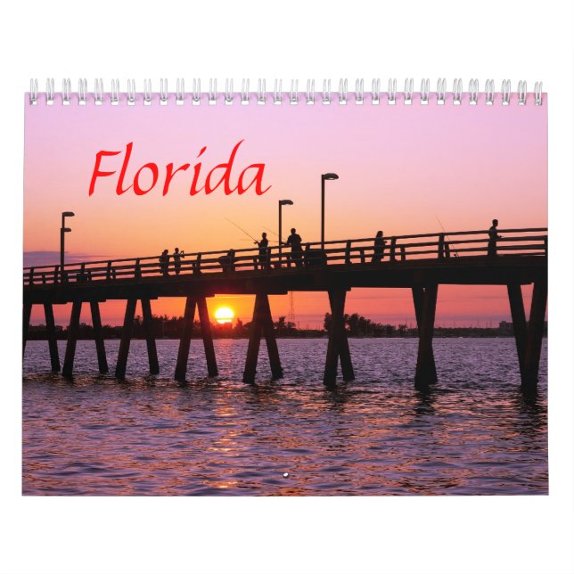 Florida platskalender kalender (Omslag)