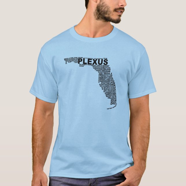 Florida PlexusTshirt eller tank Tee (Framsida)