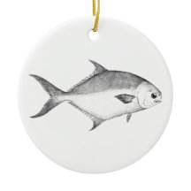 Florida Pompano Logotyp (konst)