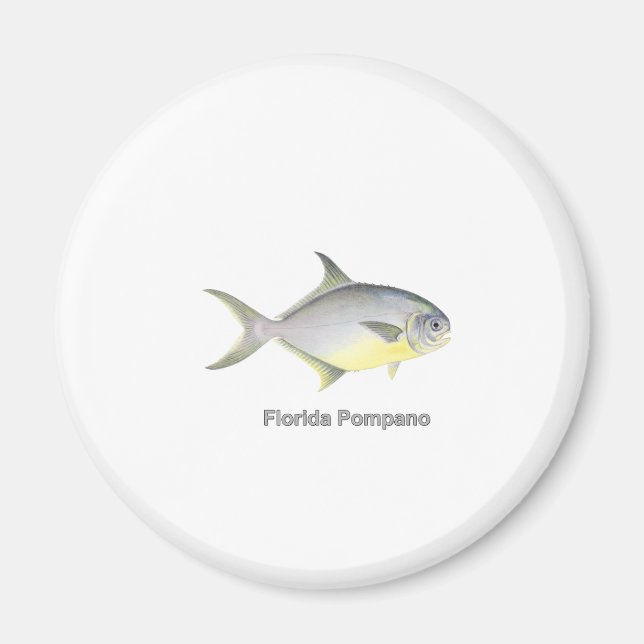 Florida Pompano (titel) Magnet (Framsidan)
