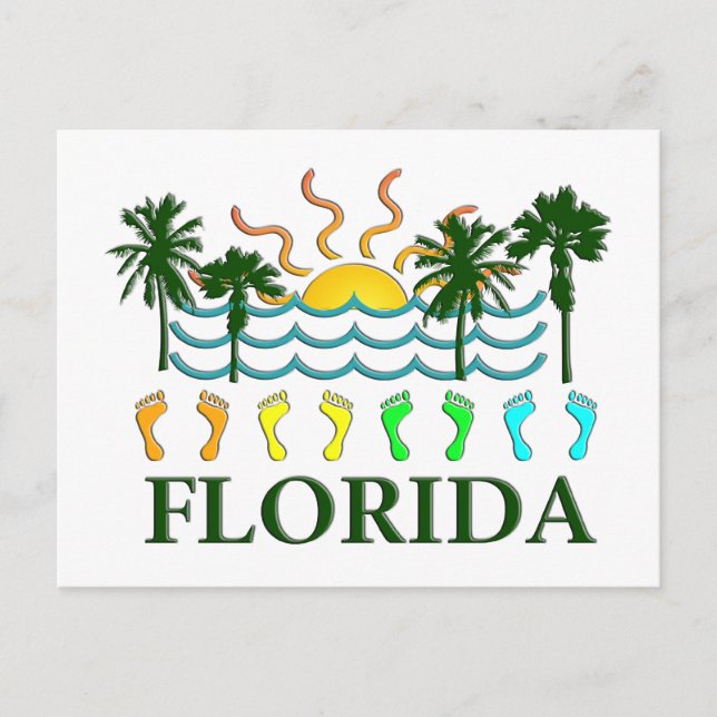 FLORIDA POSTCARD VYKORT (Framsida)