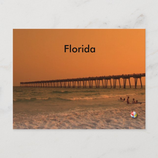 Florida Postcard Vykort (Framsida)