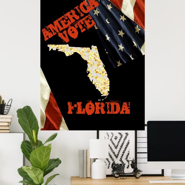 FLORIDA  POSTER (Hemmakontoret)