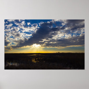 Florida Prairie liggande Poster