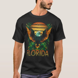 Florida Pride Eagle Design T Shirt