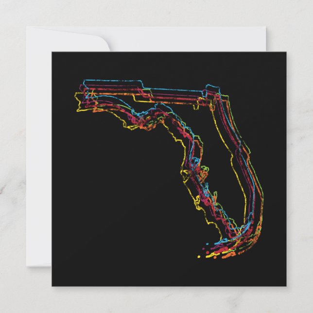 florida pride oskärpa inbjudningar (Framsida)