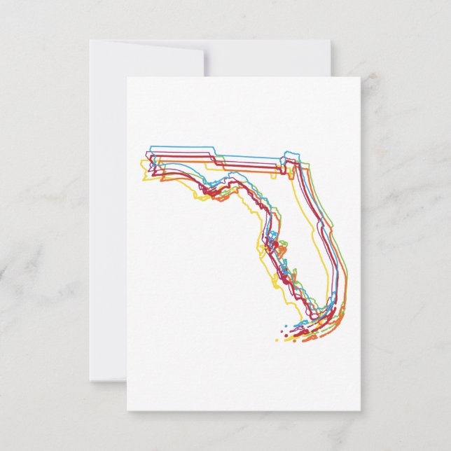 florida pride oskärpa inbjudningar (Framsida)
