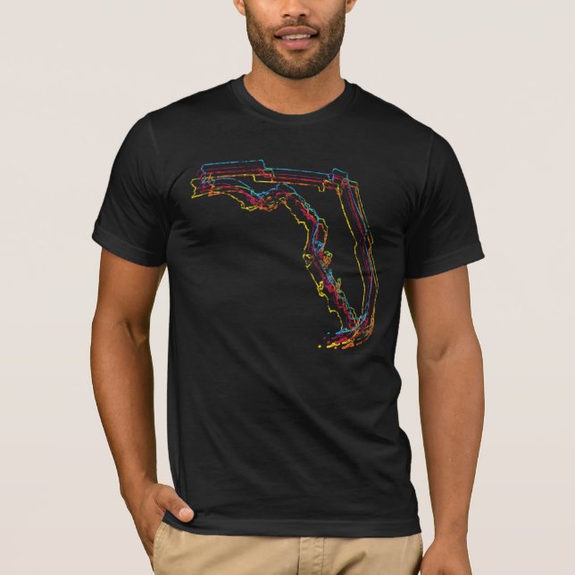 florida pride oskärpa t-shirt (Framsida)