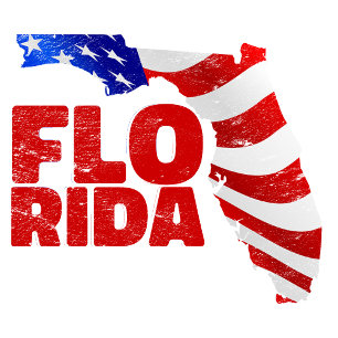 Florida Pride USA. T Shirt
