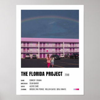 Florida-projektets minimalist poster
