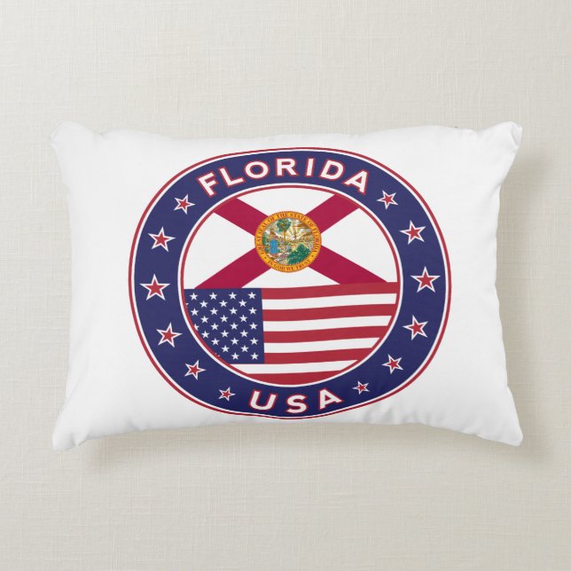 Florida Prydnadskudde (Framsidan)