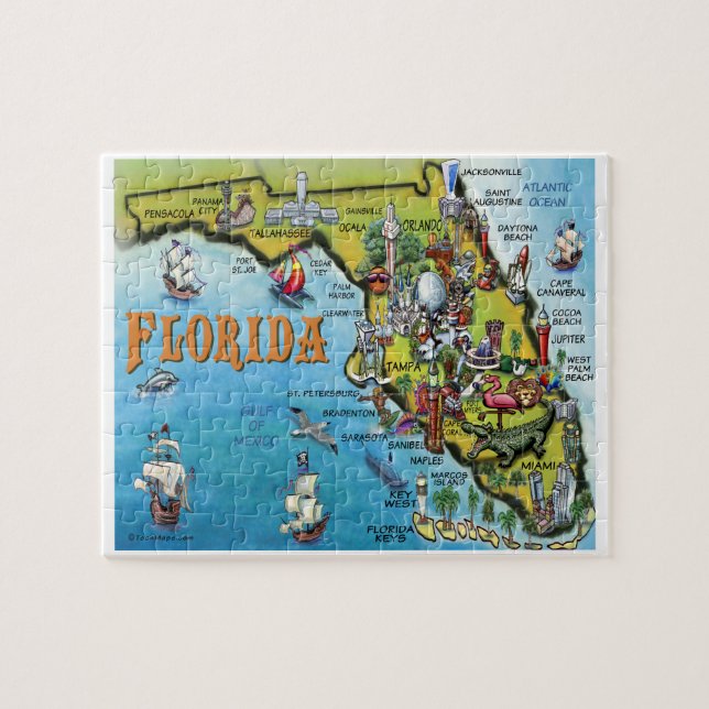 Florida pussel (Horisontell)